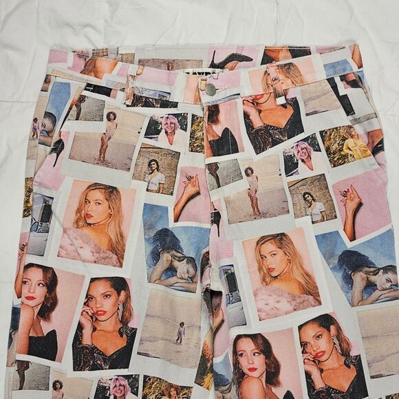 Playboy By Pacsun Polaroid Photo Straight Leg Jeans Men's Size‎ 32 - Picture 8 of 15